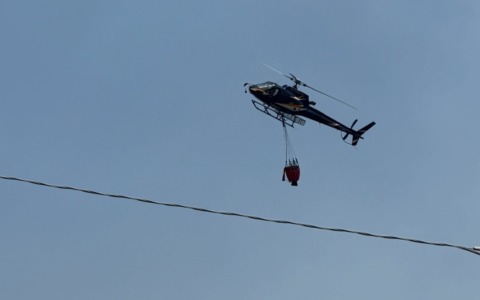 Mornese, ancora focolai nell’area della Lavagnina: proseguono le operazioni di spegnimento