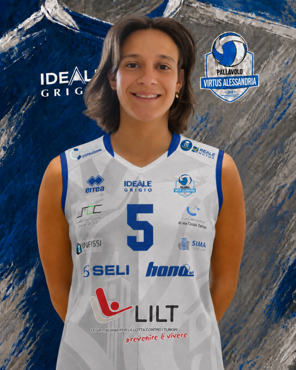 Volley, Chiara Cazzulo sceglie la LILT Virtus Alessandria