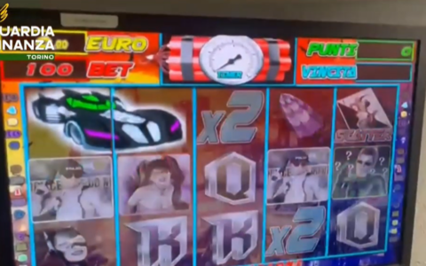 Migliaia di video-slot con i cartoons sequestrate dalla Guardia di Finanza di Torino