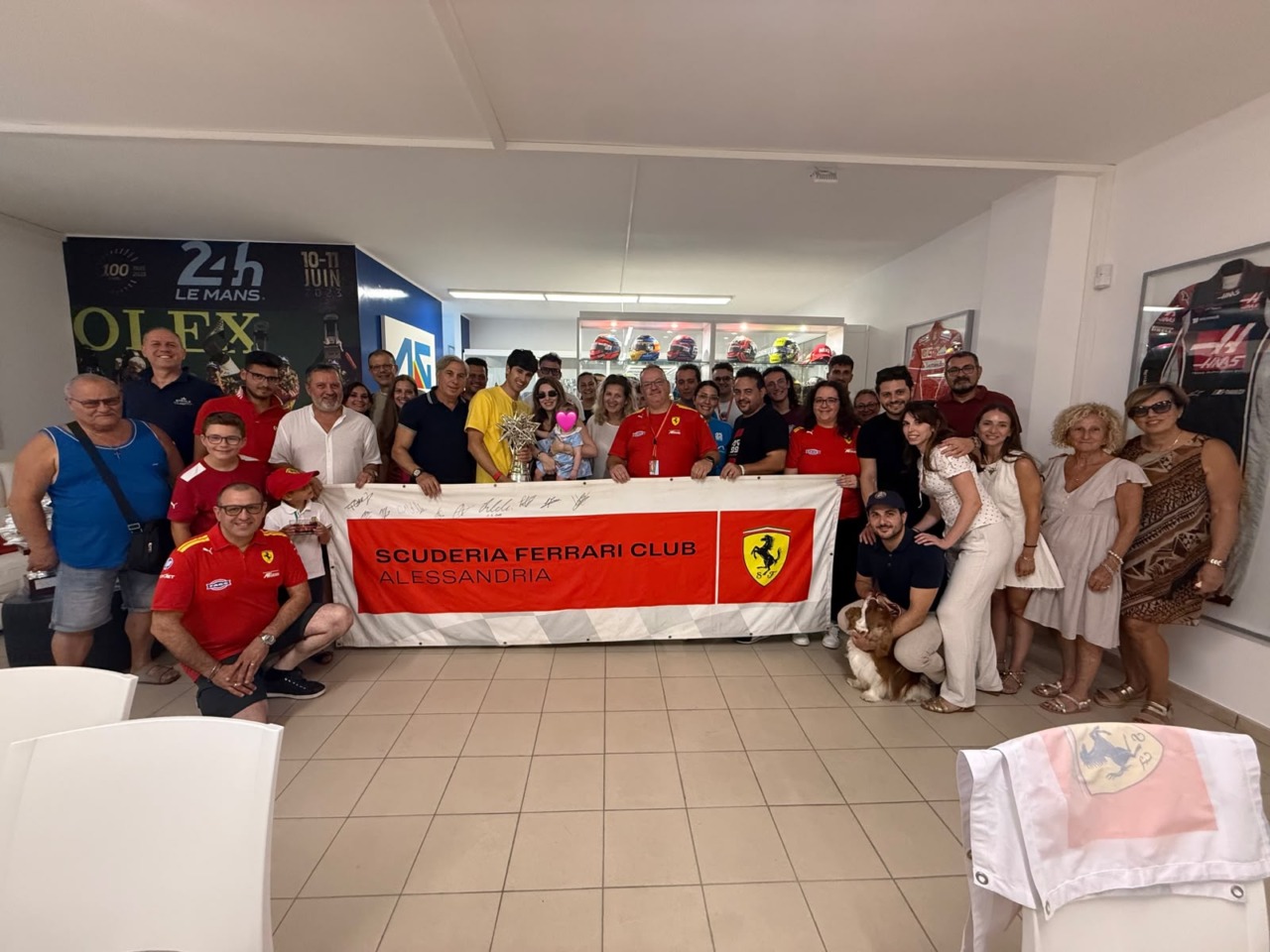 Motori, gemellaggio tra Ferrari Club Alessandria e Fan Club Giovinazzi