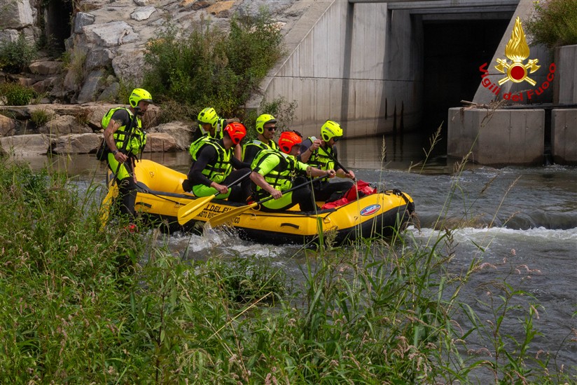 Ancora disperso il ciclista travolto dal torrente Cervo nel Biellese