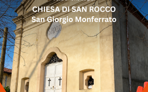 San Giorgio Monferrato, la chiesa di San Rocco candidata ai “Luoghi del Cuore” FAI