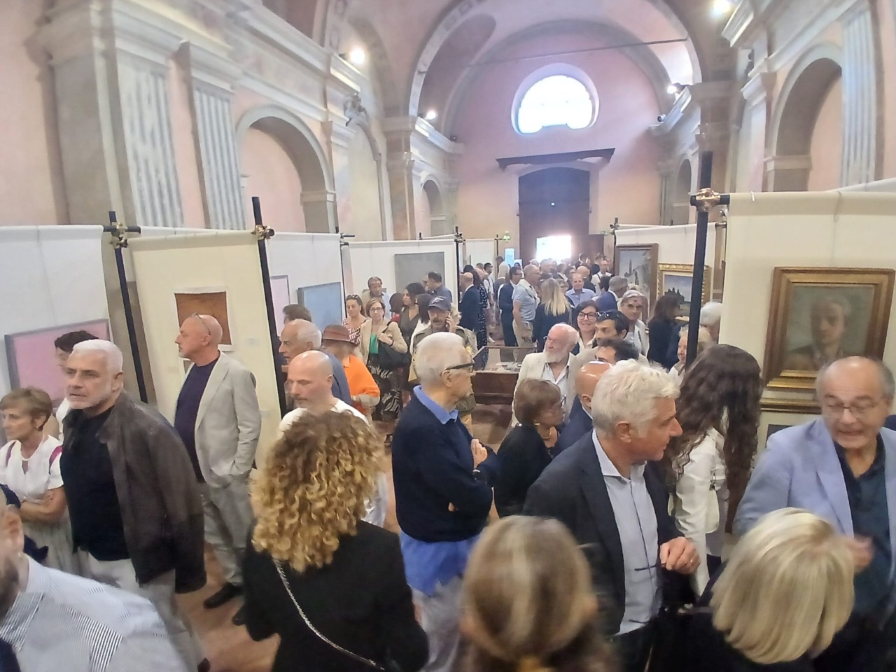Inaugurazione mostra Carrà a Quargnento