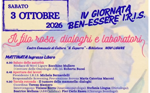 Sabato torna a Novi Ligure “Ben-essere insieme”: focus sulla prevenzione del tumore alla mammella