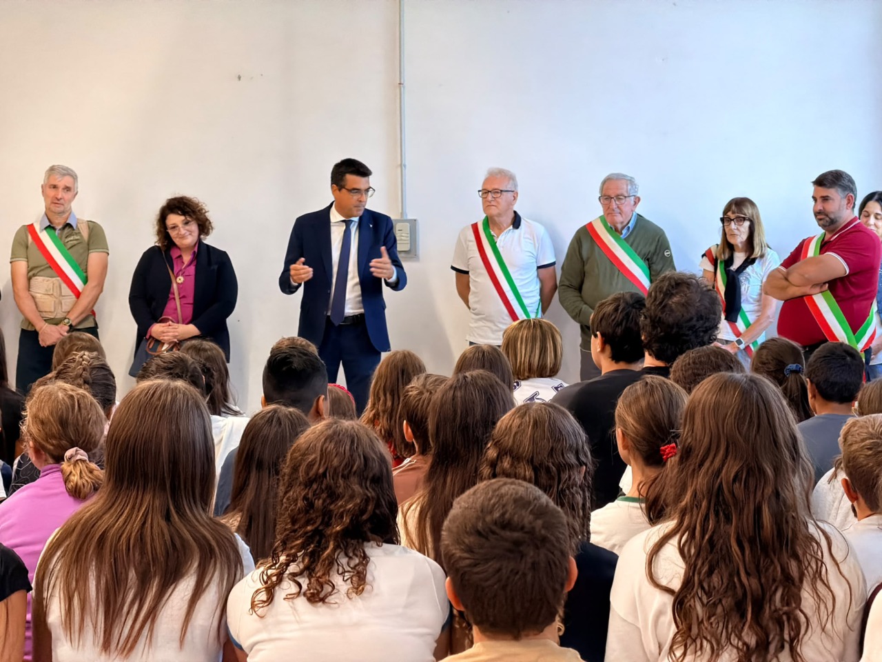 L’assessore regionale Enrico Bussalino a Mornese per l’inizio dell’anno scolastico
