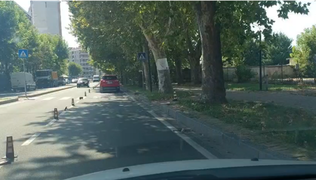 Allagamenti su spalto Borgoglio ad Alessandria: viabilità ora regolare