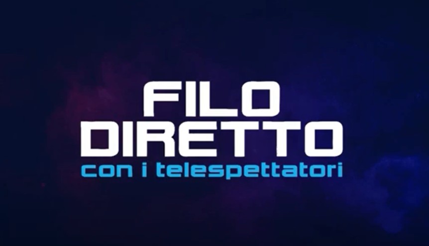 Filo Diretto, puntata di oggi dedicata ai telespettatori: spazio alle vostre domande in diretta
