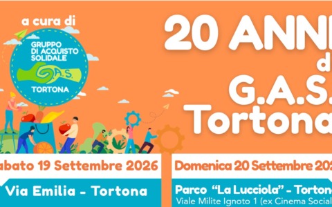 Il Gruppo Acquisto Solidale di Tortona festeggia 20 anni di attività