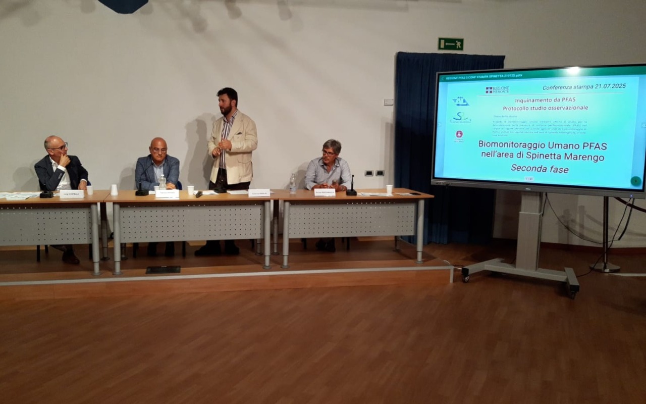 Pfas a Spinetta Marengo: giovedì 17 settembre nuovo incontro con popolazione e associazioni