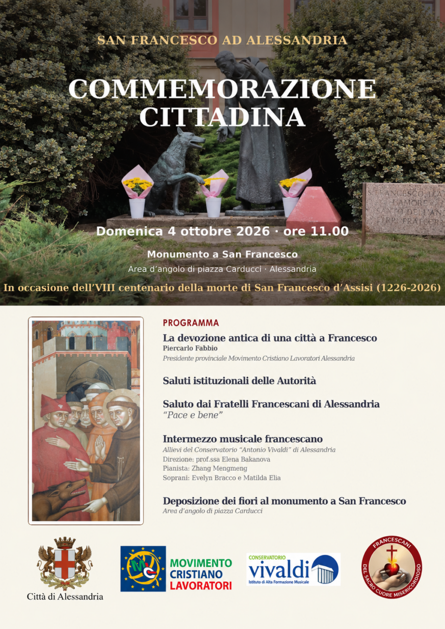 San Francesco ad Alessandria, una tradizione lunga quasi cinquant’anni