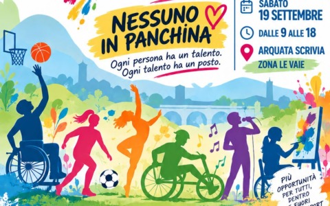 Sabato ad Arquata Scrivia il Festival delle Abilità, all’insegna dello sport e dell’inclusione
