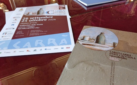 Fondazione Cral: 40 mila euro al Comune di Quargnento per la mostra dedicata a Carlo Carrà ed Enzo Cacciola