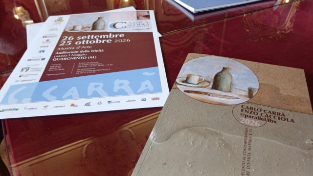 Fondazione Cral: 40 mila euro al Comune di Quargnento per la mostra dedicata a Carlo Carrà ed Enzo Cacciola