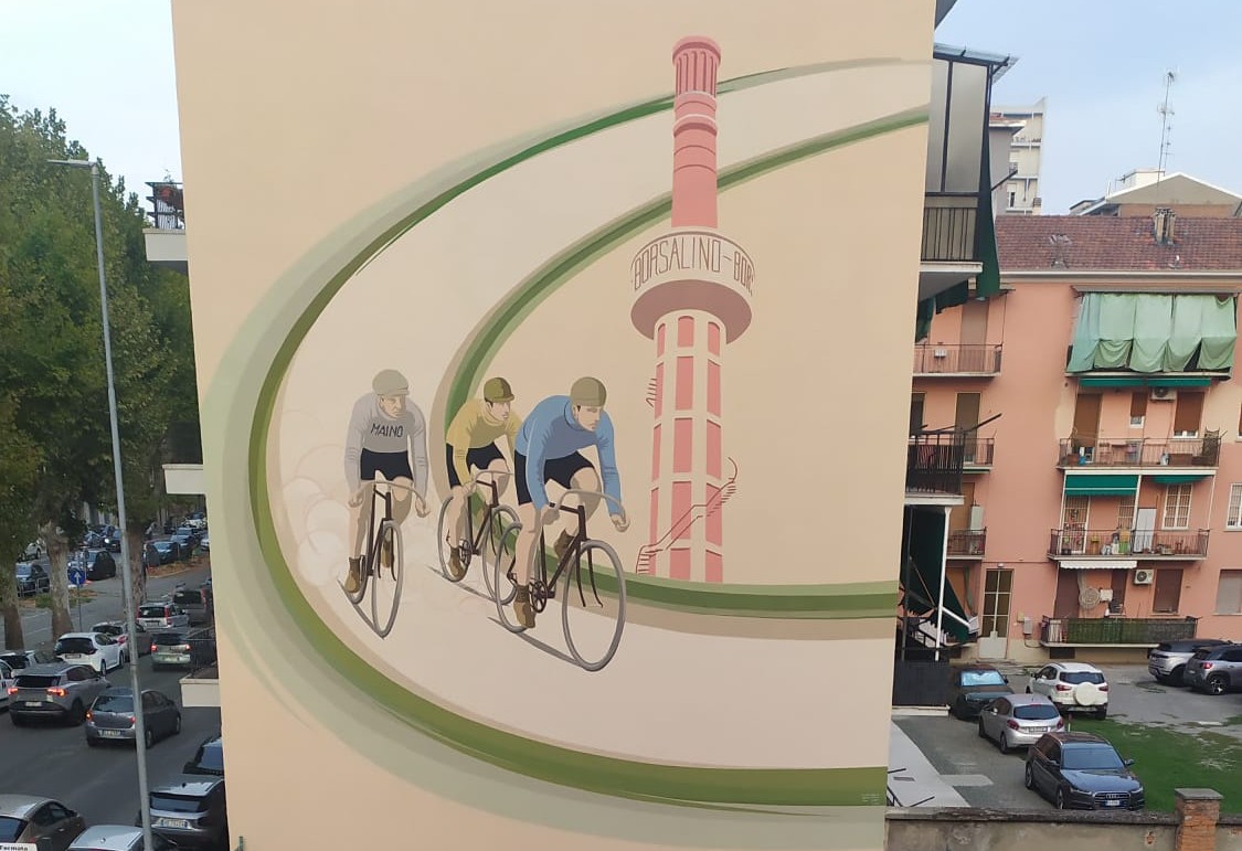 Arte e memoria: inaugurato il nuovo murale della Casa del Mutilato di Alessandria