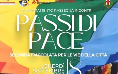 Passi di Pace torna a Ovada: questa sera la fiaccolata per costruire comunità