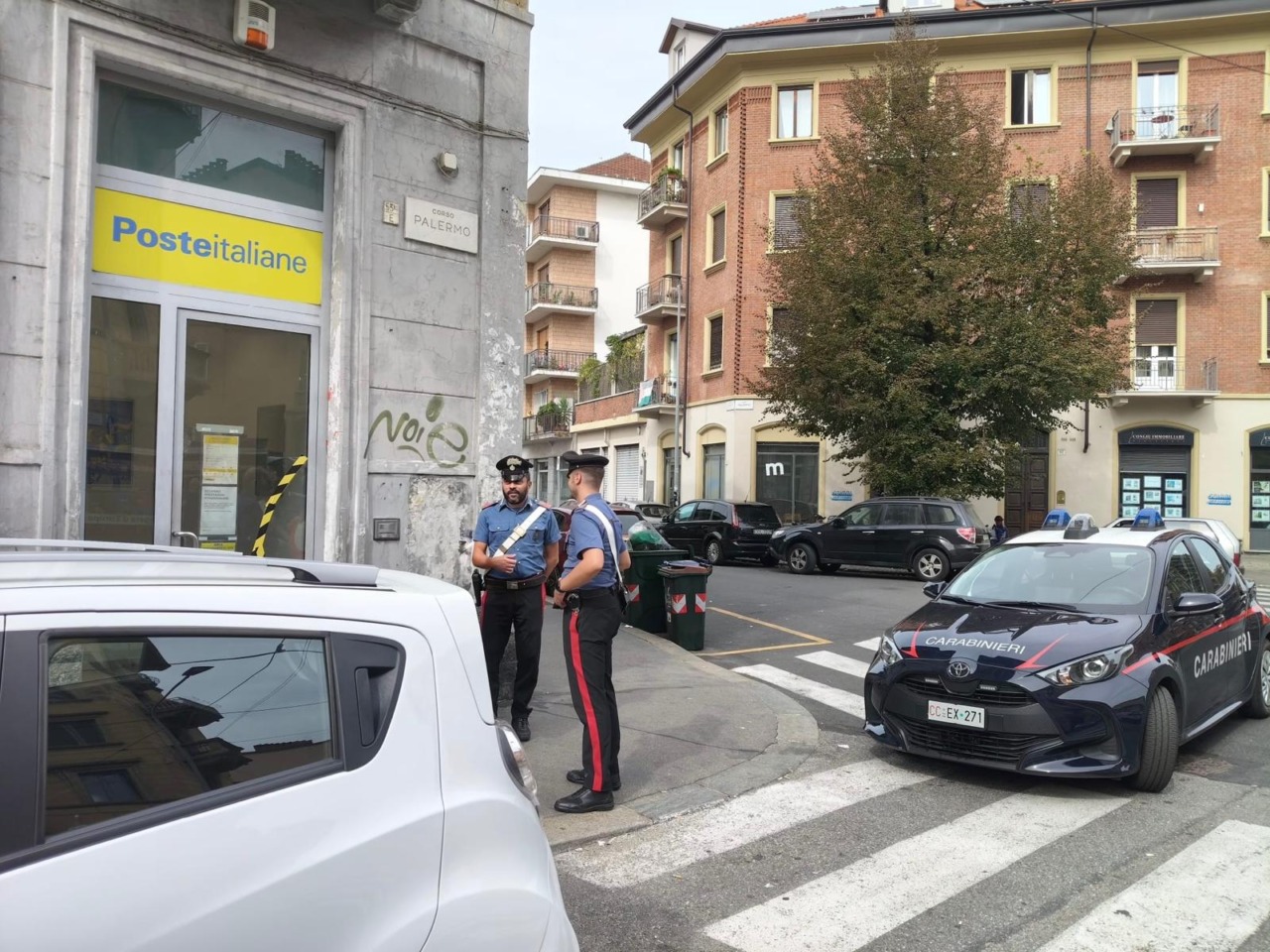 Rapina all’ufficio postale di Corso Palermo a Torino: fermato un 50enne