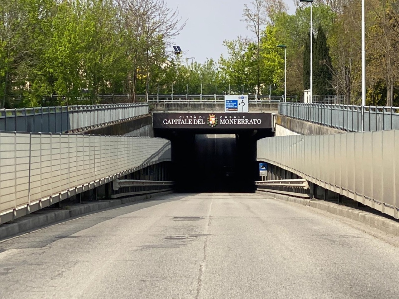 Mercoledì 23 settembre chiusura del sottopassaggio di corso Valentino a Casale Monferrato