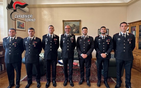 Nuovi ufficiali al Comando provinciale dei Carabinieri di Torino