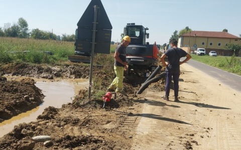 Rottura di una condotta idrica, disagi a Cabanette e Cantalupo fino alle 18