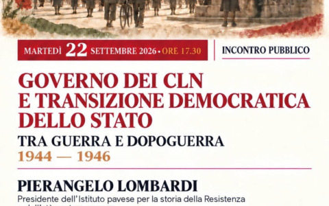 Resistenza e Costituzione, il Comitato novese riparte con una conferenza sui CLN
