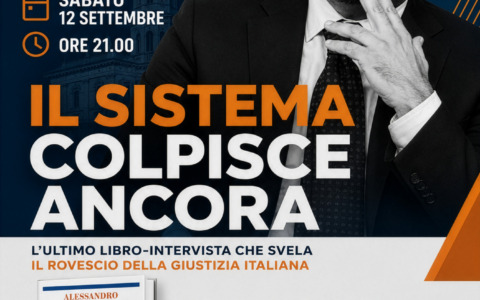 Casale, Luca Palamara al Teatro Municipale per «Il Sistema colpisce ancora»