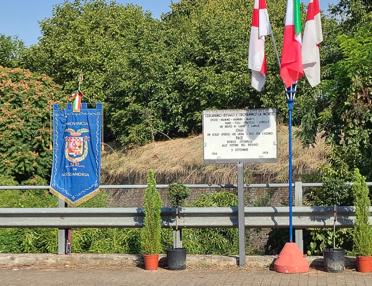 La città di Alessandria ricorda le vittime del bombardamento di Borgo Cittadella