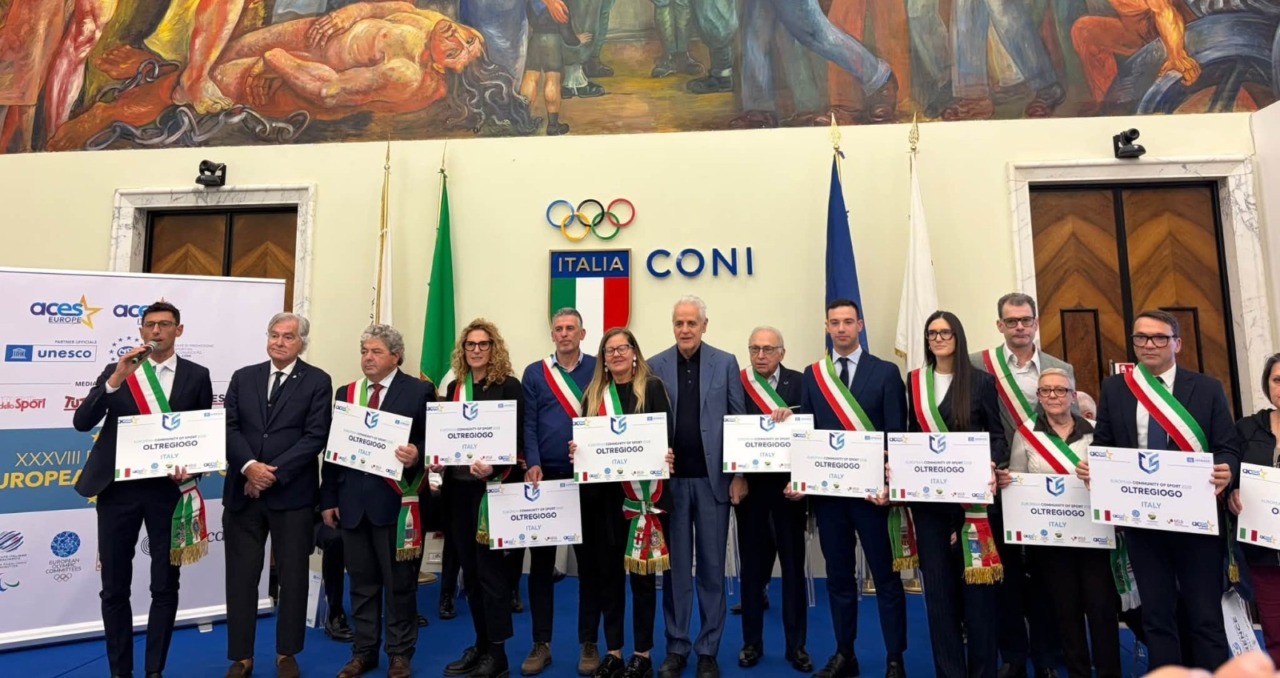 Riconoscimenti European Community of sports 2028 per i Comuni dell’Oltregiogo