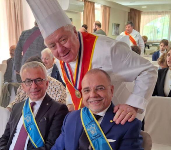 Escoffier, a Orta San Giulio nuovi discepoli: riconoscimenti a Protopapa, Bovo e Cantarella