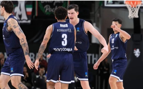 Vittoria preziosa in Eurocup per il Derthona basket. Calcio: 1-1 in Coppa fra Acqui e Sale