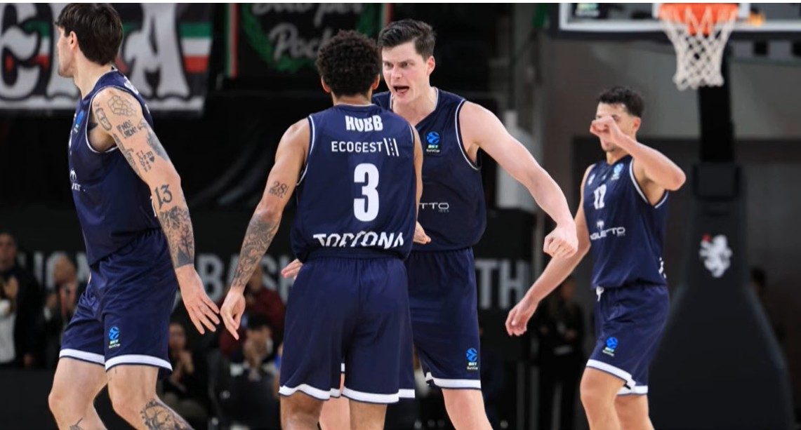 Vittoria preziosa in Eurocup per il Derthona basket. Calcio: 1-1 in Coppa fra Acqui e Sale