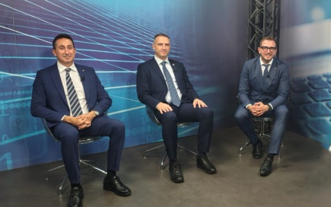 A Filo Diretto i consiglieri Mattia Roggero, Emanuele Locci e Davide Buzzi Langhi