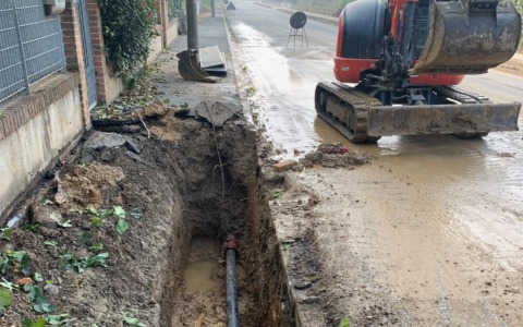 Intervento a Valle San Bartolomeo: l’erogazione dell’acqua riprenderà tra un’ora